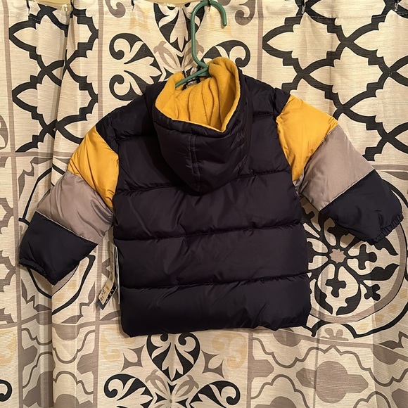 NWT multi colored winter jacket, fleece lined - Picture 2 of 9